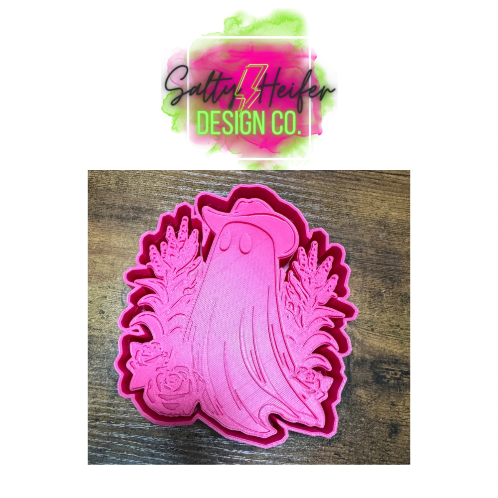 Cowboy ghost mold