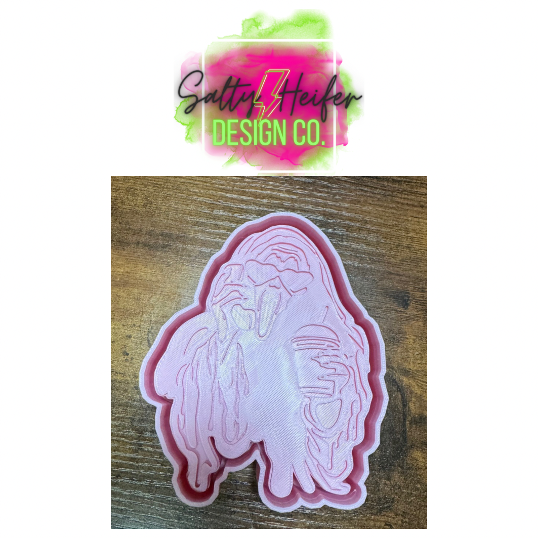 Ghost face Call me mold