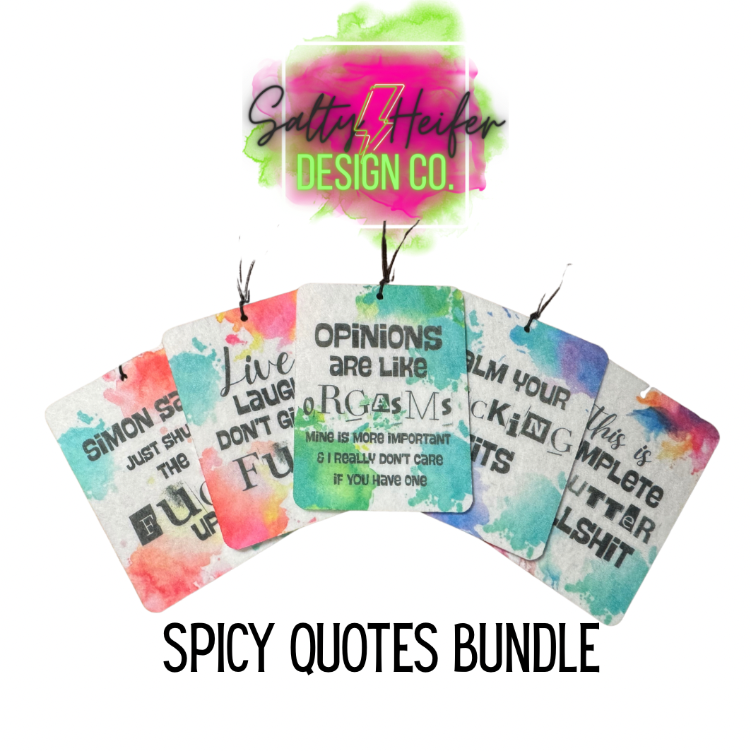 Unscented felt fresheners