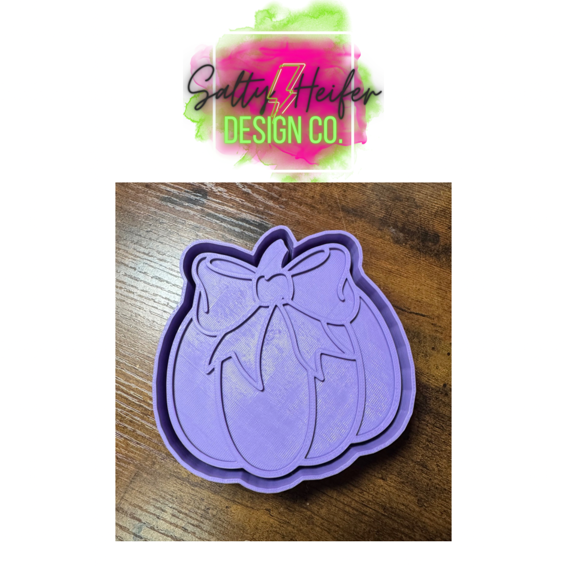 Short bow pumpkin mold