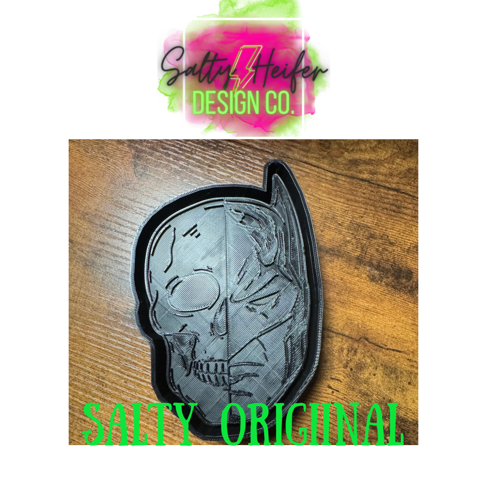 B Split face mold