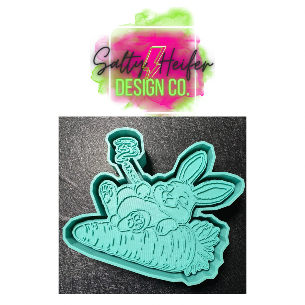 Carrot bunny mold