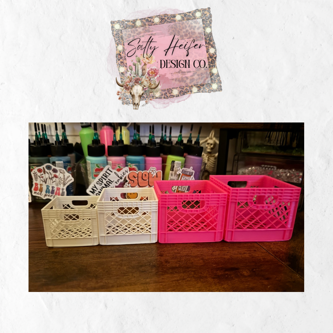 Mini milk crate bundle